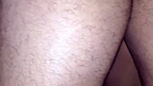 Whispering temptations as macho unloads hot cum in my mouth to share with cuckold