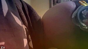 Beer Bottle Deep in Teen Ass