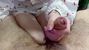 Step Sister Coaxes Thick Cum Burst From Vibrator Play