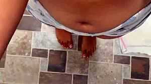 Neighbor in Tight Jeans Begs for Laundry Help with Teasing Curves