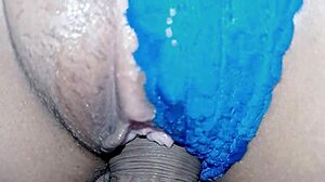 My horny teen stepdaughter's wet pussy gets pounded hard during our sneaky solo massage pov