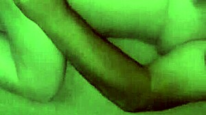 rubbing my hubby's cock nice before he dives in deep