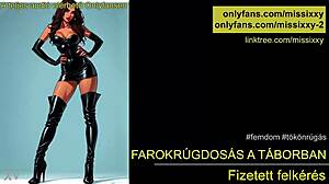 in the barracks hungarian femdom babe takes total control dominating european style with intense power play