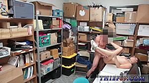 police catches teen girl for felony theft blowjob