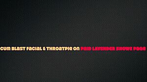 egyptian babe glasses deepthroats to massive facial explosion