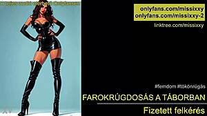 in the barracks hungarian femdom babe takes total control dominating european style with intense power play