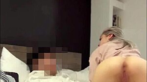 skinny tinder slut rides and swallows huge cock cum