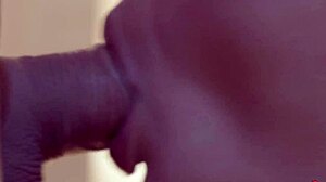 My Mouth Drools as His Huge Cock Fucks It Deep and Hard