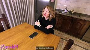 Overwhelming rush filling stepmom's ass with my cum