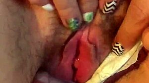 BBW cums hard in soaked panties