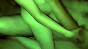 rubbing my hubby's cock nice before he dives in deep