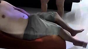 candyboom visits client bends over for doggystyle fuck and goddess blowjob young big ass