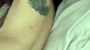 Girlfriend sucks boyfriend's cock with handjob