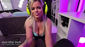 Gamer Girl Begs to Suck and Ride Your Cock POV
