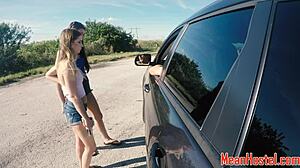 kinky teen sub bound and punished by maledom