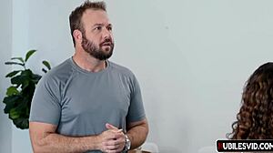 Self defense escalates to full family member swap fuck