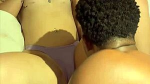 andriza haack bends over for bareback bbc interracial creampie doggystyle from black bull