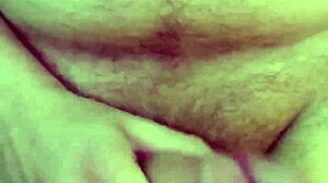 Young amateur strokes homemade thick-headed cock hard