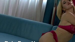 oiled bikini model's big ass tits get shiny massage