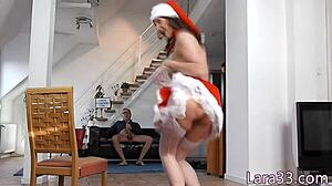 xmas uk milf in heels stockings bent over doggystyled classy european mature holiday