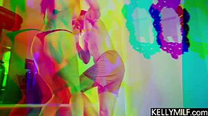 wanna see ryan dive into lexi lunas wet pussy hallway lick before rough fuck her huge tits?