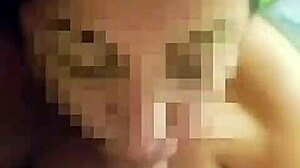 Stepmom's top blowjobs compilation for stepson