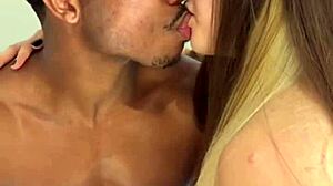 andriza haack bends over for bareback bbc interracial creampie doggystyle from black bull