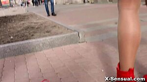 X-Sensual Jenny Manson Seduces with Oranges Passionate Pussy Ride