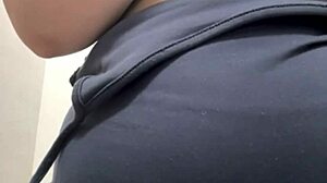 can you handle this extreme close-up squirt from my wet pussy in the public gym?