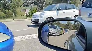 chasing the student turns into risky outdoor public thrill