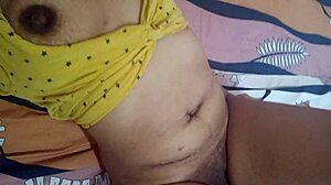 Morena Brunette Fingers Big Tits Owner's Juicy Gaping Pussy In Solo Masturbation