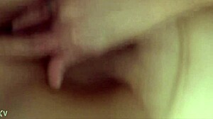 Watch my 58-year-old friend finger her wet pussy while I film every moan