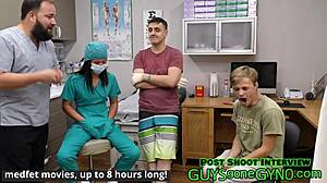Nurse Franks Barefoot Tickle Humiliation Backstage in Hospital Short Hair