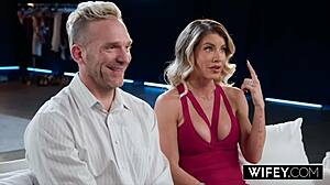 Blonde Hotwife Cassie Bender Craves BBC Creampie Before Hubby