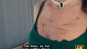 Married Czech Couple Rims Ass to Mouth in Wedding Stockings Hardcore