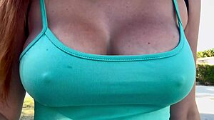 ever seen an italian milf's big tits and hard nipples bouncing around miami?