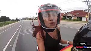 Can This Asian Teen Handle Her Boyfriend's Monster Cock?!