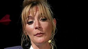 Blonde Domme Strap-On Anal Fucks Bound Black Slave’s Ass Hard in BDSM Bondage