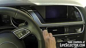 french director tests wannabe blondes with hardcore fingering pov