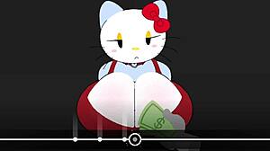 i crave hello kitty bouncing on my big cock