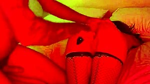 first time trying doggie style anal with my mature homemade partner in fishnets all night long