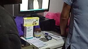 doctor perrospi's checkup spirals into steamy intrapiernosa therapy keeping patient hooked for thirty days