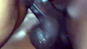 black babe bent over in shower takes rough doggystyle cock pounding