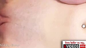 switch from my pussy straight to ass then blast cum on slutty mouth