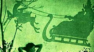 i love this vintage erotic christmas babe getting naughty