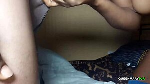 Skinny 18YO eagerly FUCKS BIG BLACK COCK deep.