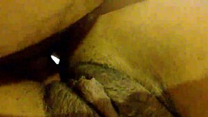 Fat Boyfriend Ravages Girlfriend's Bushy Pussy