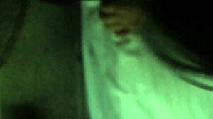 Chubby mature blows cock while fingering soaked pussy