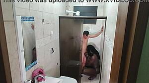 hidden cam catches her losing control with that young guy