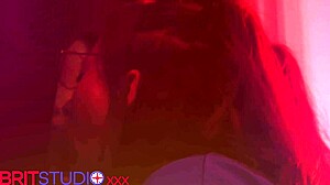 Nurse Greene deepthroats anonymous gloryhole cock swallowing cum load